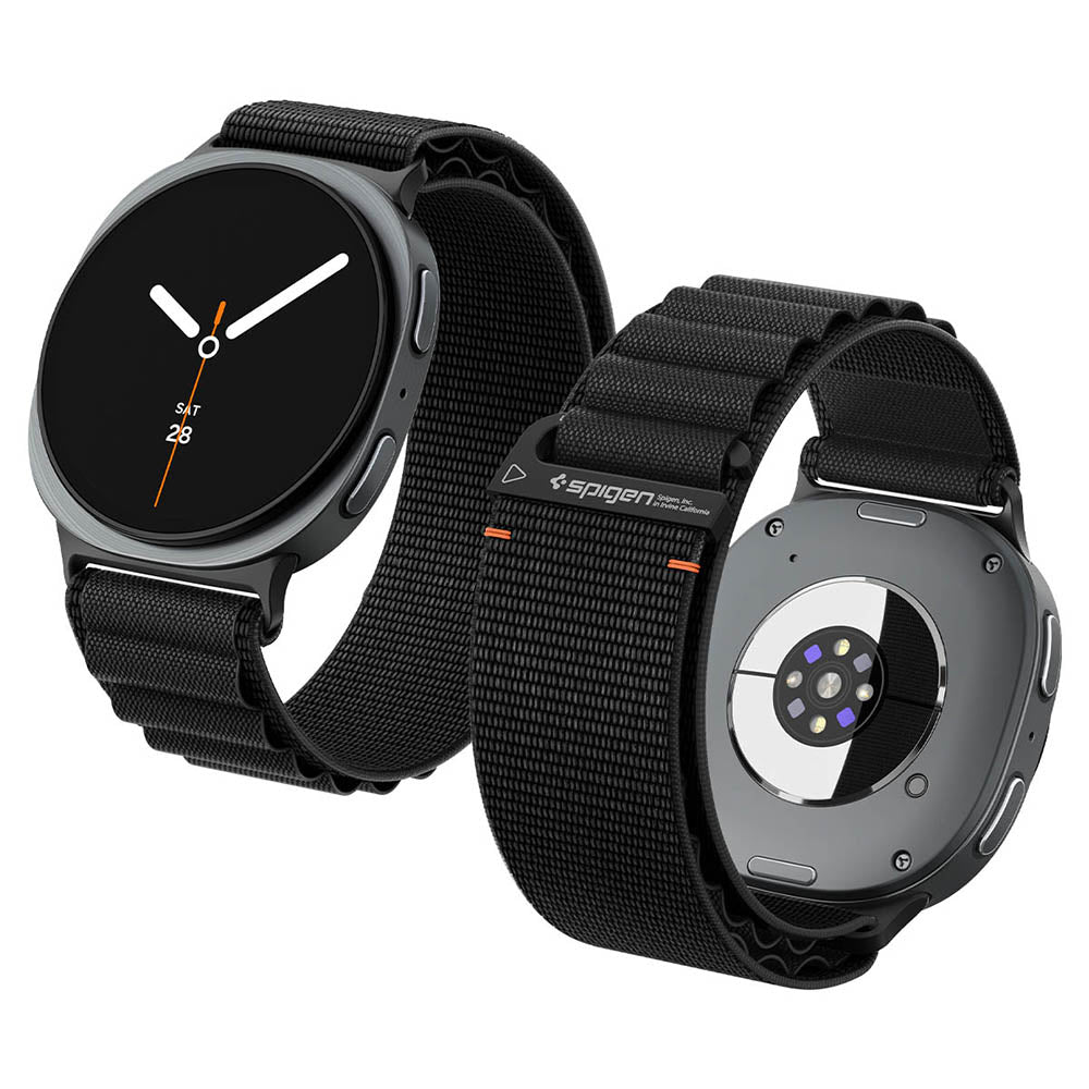 Bracelet Spigen WBF1 pour Samsung Galaxy Watch9 / Watch8 / Watch8 Classic Series, Noir AMP11607