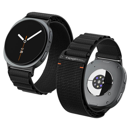 Bracelet Spigen WBF1 pour Samsung Galaxy Watch9 / Watch8 / Watch8 Classic Series, Noir AMP11607