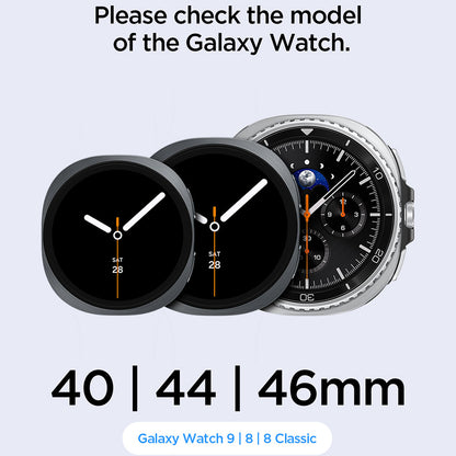 Bracelet Spigen WBF1 pour Samsung Galaxy Watch9 / Watch8 / Watch8 Classic Series, Noir AMP11607