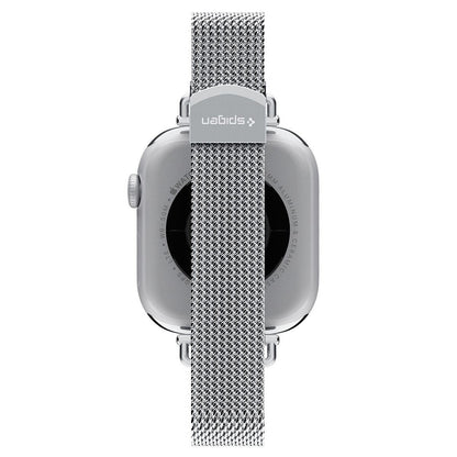 Spigen WBM4 Armband für Apple Watch 42mm / 41mm / 40mm Series, Silber AMP10498