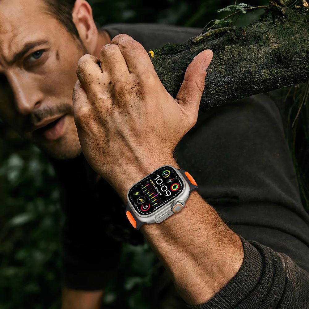 Tech-Protect Iconband Line Strap for Apple Watch 49mm / 46mm / 45mm / 44mm Series, Green