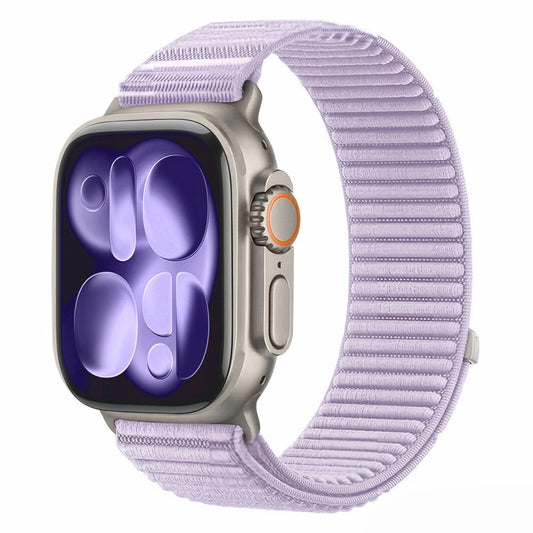 Bracelet Tech-Protect NylonLoop pour Apple Watch 49 mm / 46 mm / 45 mm / 44 mm Series, violet