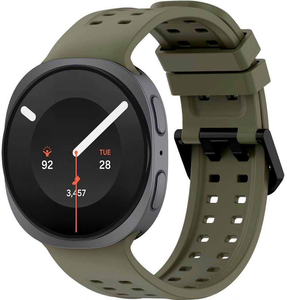 Bracelet Tech-Protect Silicone Air pour Samsung Galaxy Watch9 / Watch8 / Watch8 Classic Series, Vert