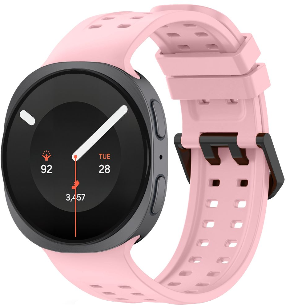 Bracelet Tech-Protect Silicone Air pour Samsung Galaxy Watch9 / Watch8 / Watch8 Classic Series, Rose