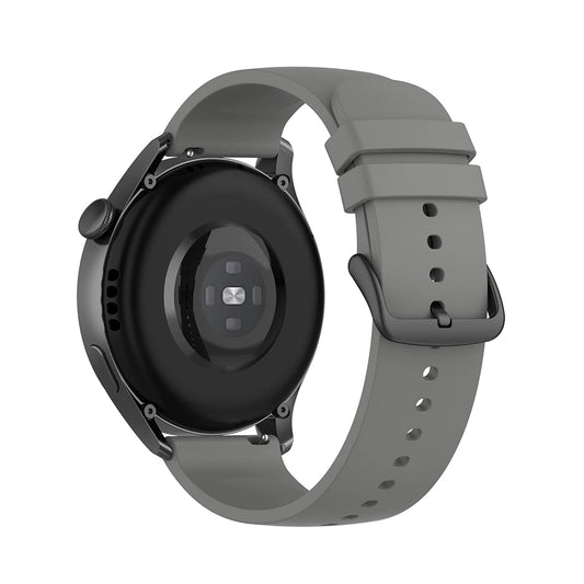 Techsuit W001 Armband für Samsung Galaxy Watch / Huawei Watch Series, 22mm, Grau