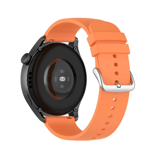 Techsuit W001 Armband für Samsung Galaxy Watch / Huawei Watch Series, 22mm, Orange