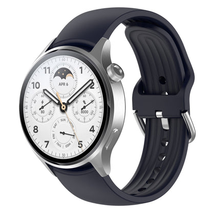 Techsuit W003 Armband für Huawei Watch / Xiaomi Watch Series, 22mm, Marineblau