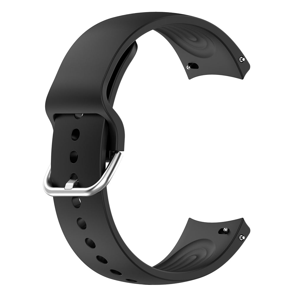 Techsuit W003 Armband für Huawei Watch / Xiaomi Watch Series, 22mm, Schwarz