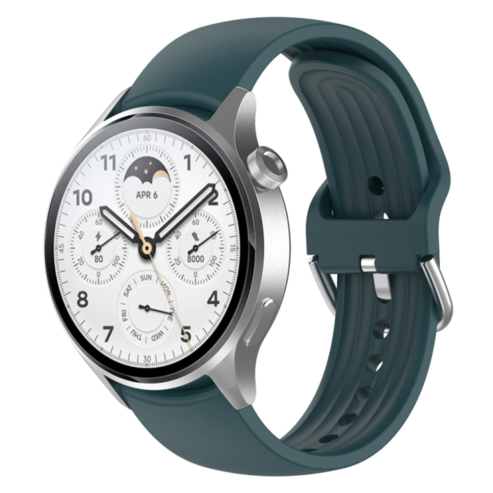 Techsuit W003 Armband für Huawei Watch / Xiaomi Watch Series, 22mm, Grün