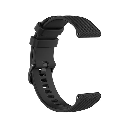 Bracelet Techsuit W006 pour Samsung Galaxy Watch / Huawei Watch Series, 20mm, Noir