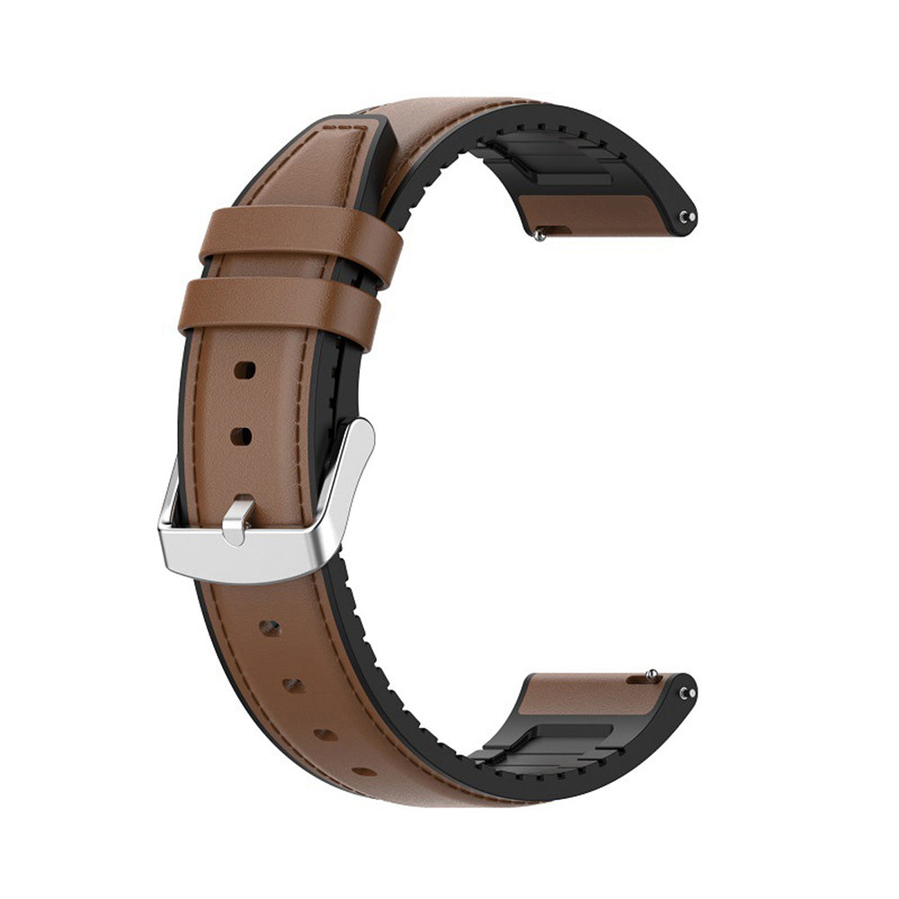 Techsuit W007 Strap for Samsung Galaxy Watch / Huawei Watch Series, 22mm, Brown