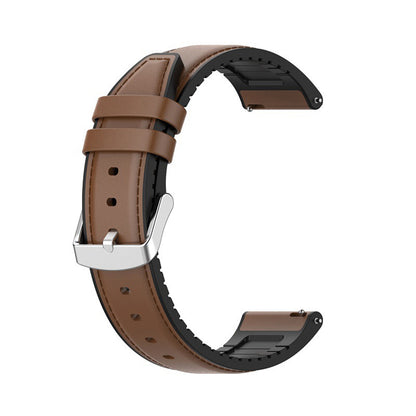 Techsuit W007 Strap for Samsung Galaxy Watch / Huawei Watch Series, 22mm, Brown