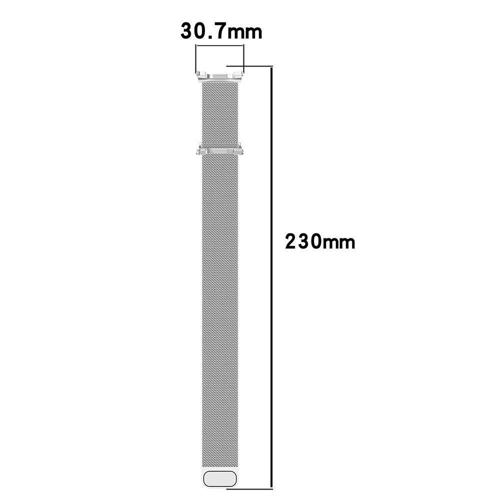 Bracelet Techsuit W009 pour Samsung Galaxy Watch 8 Classic / Watch8 44mm / Watch 8 40mm, Gris