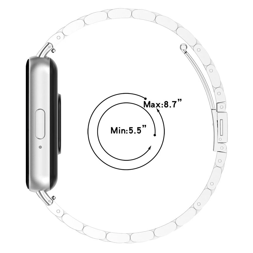 Bracelet Techsuit W010 pour Samsung Galaxy Fit3 R39M, Argenté