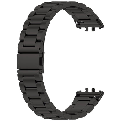 Techsuit W010 Armband für Samsung Galaxy Fit3 R39M, Schwarz