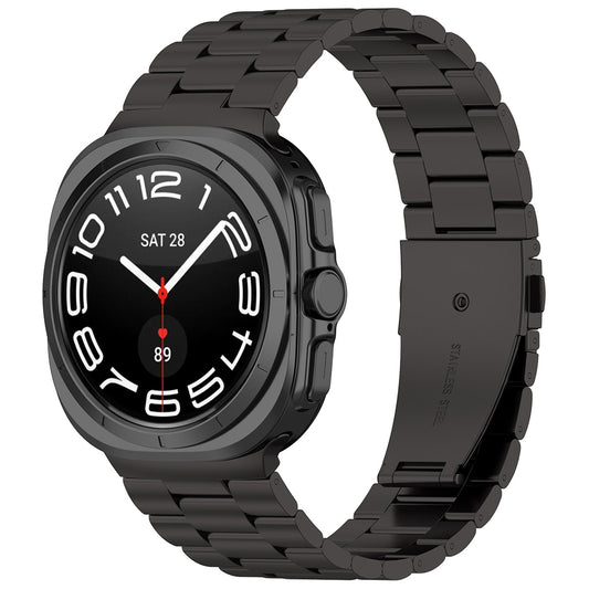 Techsuit W010 Armband für Samsung Galaxy Watch Ultra, Schwarz