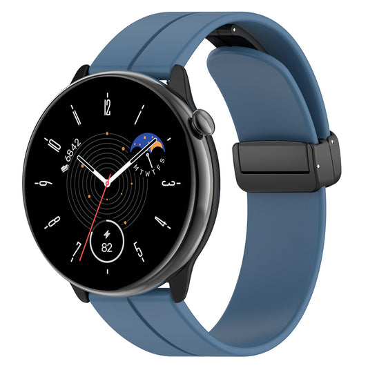 Techsuit W011 Armband für Huawei Watch / Garmin Watch Series, 18mm, Blau