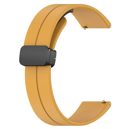 Techsuit W011 Armband für Huawei Watch / Garmin Watch Series, 18mm, Gelb