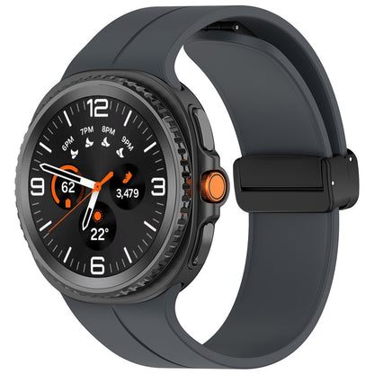 Techsuit W011 Armband für Samsung Galaxy Watch 8 Classic / Watch8 44mm / Watch 8 40mm, Grau