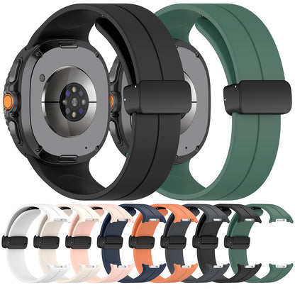 Techsuit W011 Armband für Samsung Galaxy Watch 8 Classic / Watch8 44mm / Watch 8 40mm, Grau