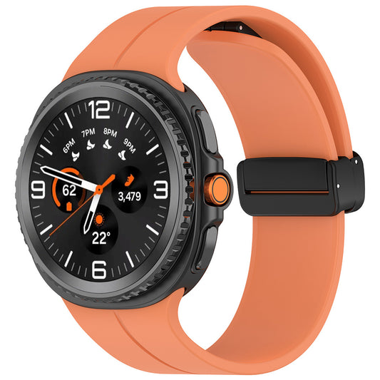 Techsuit W011 Armband für Samsung Galaxy Watch 8 Classic / Watch8 44mm / Watch 8 40mm, Orange