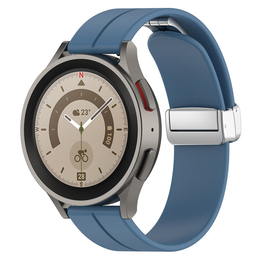 Techsuit W011 Armband für Samsung Galaxy Watch / Huawei Watch Series, 20mm, Blau