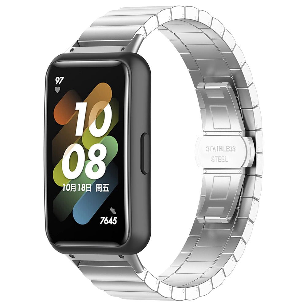 Bracelet Techsuit W012 pour Garmin Watch Fenix / Forerunner Series, 22mm, Argenté