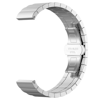 Bracelet Techsuit W012 pour Samsung Galaxy Watch / Huawei Watch Series, 20mm, Argenté