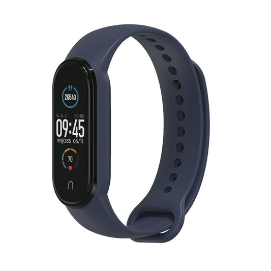 Bracelet Techsuit W013 pour Xiaomi Band / Amazfit Band Series, Bleu Foncé