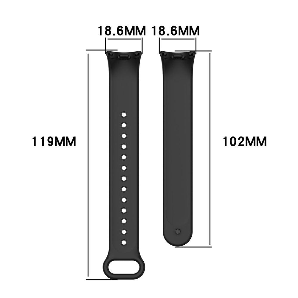 Bracelet Techsuit W014 pour Xiaomi Smart Band 9 / 8, Rose.
