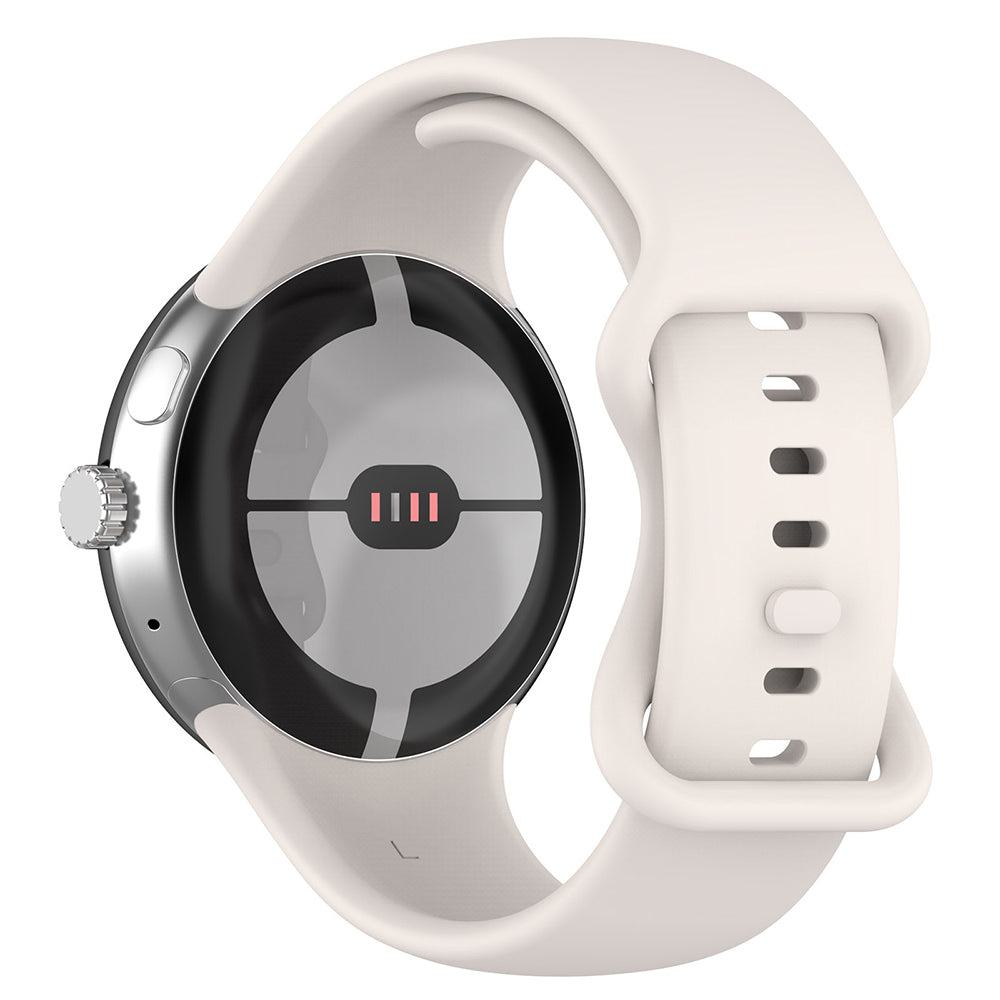 Bracelet Techsuit W031 pour Google Pixel Watch 3 45mm, Crème