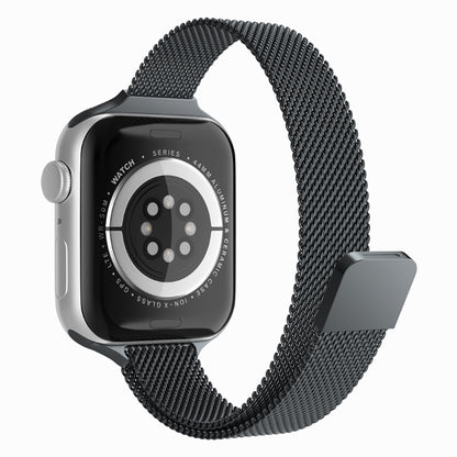 Bracelet Techsuit W034 pour Apple Watch 42mm / 41mm / 40mm / 38mm Series, Noir
