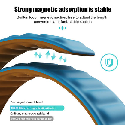 Techsuit W035 Armband für Apple Watch 49mm / 46mm / 45mm / 44mm / 42mm Serie, Türkis