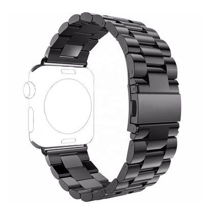 Techsuit W036 Strap for Apple Watch 42mm / 41mm / 40mm / 38mm Series, Black