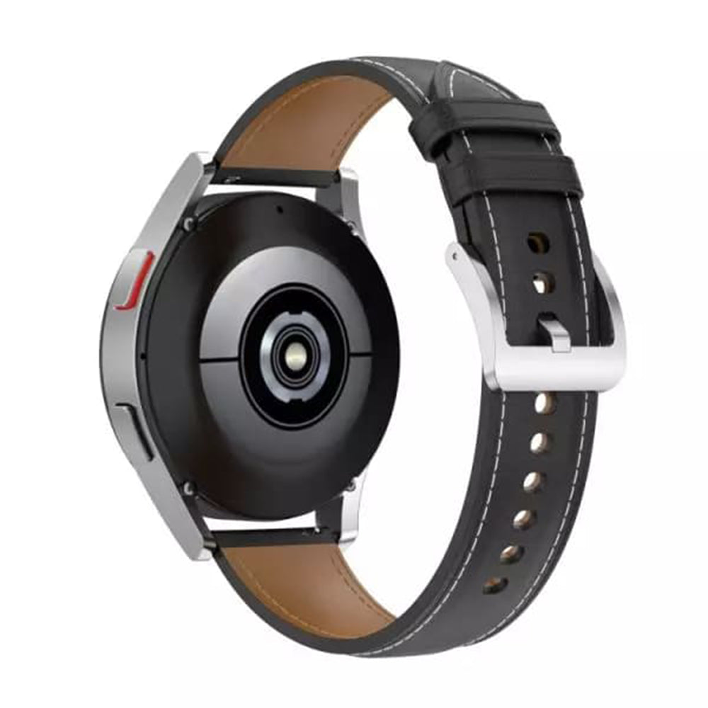 Techsuit W048 Armband für Samsung Galaxy Watch / Huawei Watch Series, 20mm, Schwarz