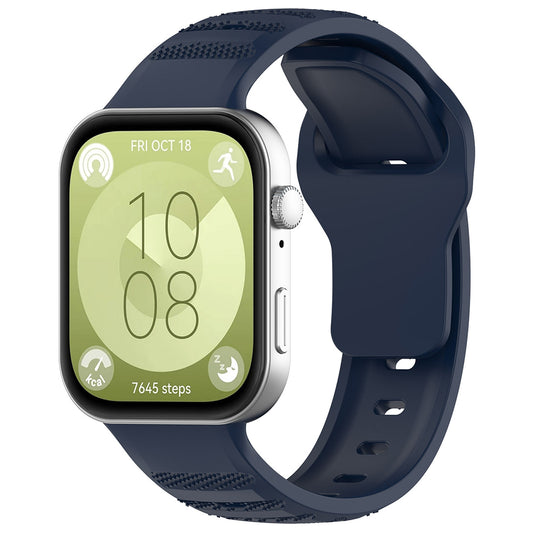 Bracelet Techsuit W050 pour Huawei Watch Fit 4 Pro / Watch Fit 4 / Watch Fit 3, Bleu