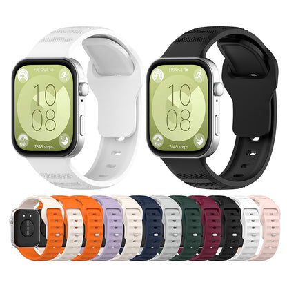 Techsuit W050 Armband für Huawei Watch Fit 4 Pro / Watch Fit 4 / Watch Fit 3, Beige