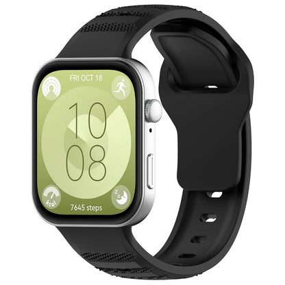 Bracelet Techsuit W050 pour Huawei Watch Fit 4 Pro / Watch Fit 4 / Watch Fit 3, Noir