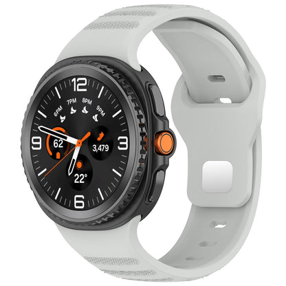 Techsuit W050 Armband für Samsung Galaxy Watch 8 Classic / Watch8 44mm / Watch 8 40mm, Grau