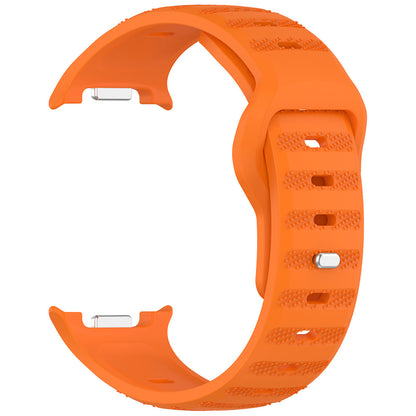 Bracelet Techsuit W050 pour Samsung Galaxy Watch 8 Classic / Watch8 44mm / Watch 8 40mm, Orange