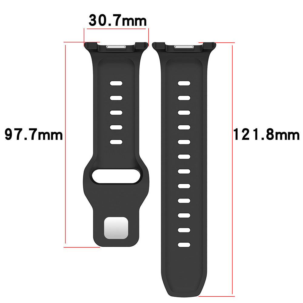 Bracelet Techsuit W050 pour Samsung Galaxy Watch 8 Classic / Watch8 44mm / Watch 8 40mm, Orange