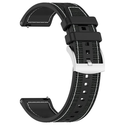 Bracelet Techsuit W051 pour Huawei Watch / Xiaomi Watch Series, 22mm, Noir