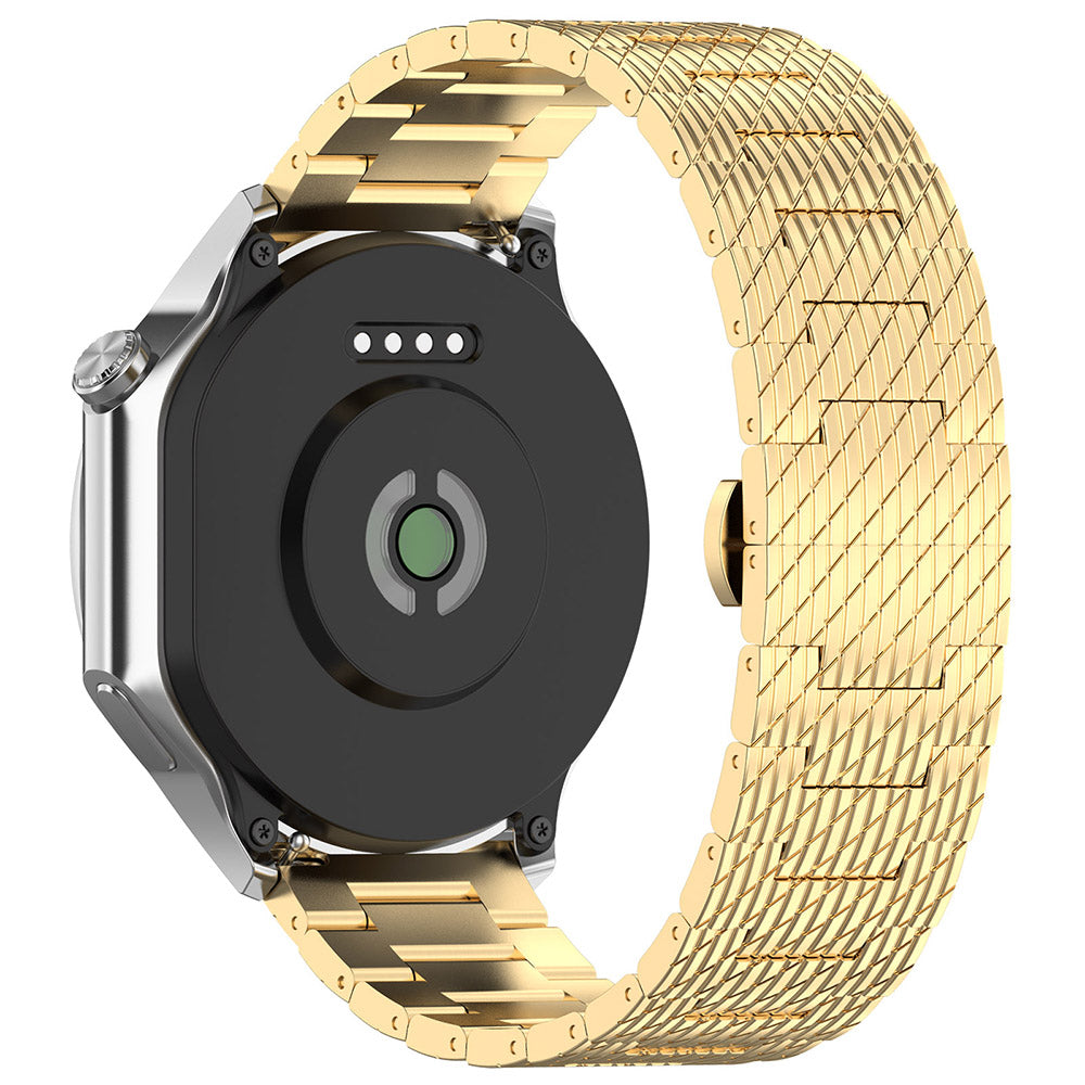 Bracelet Techsuit W052 pour Huawei Watch / Xiaomi Watch Series, 22mm, Doré