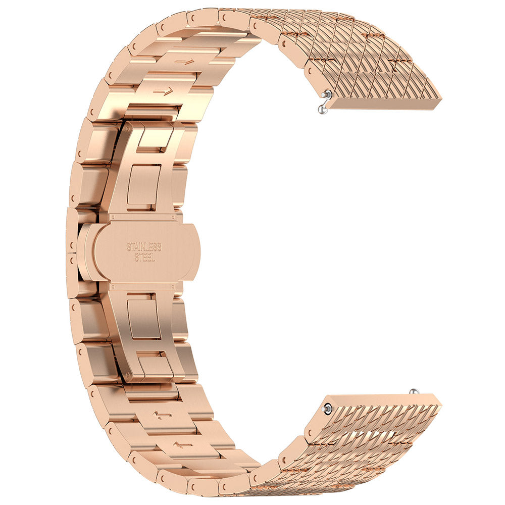 Techsuit W052 Armband für Huawei Watch / Xiaomi Watch Series, 22mm, Roségold