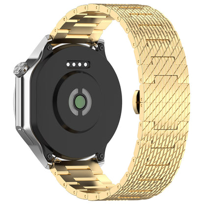 Techsuit W052 Armband für Samsung Galaxy Watch / Huawei Watch Series, 20mm, Goldfarben