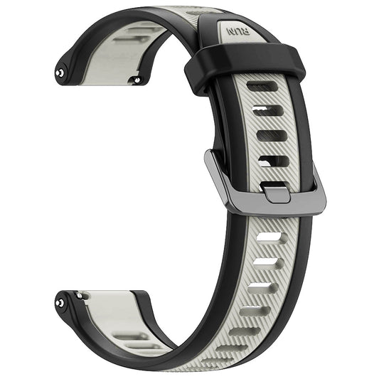 Bracelet Techsuit W053 pour Huawei Watch / Garmin Watch Series, 18mm, Gris