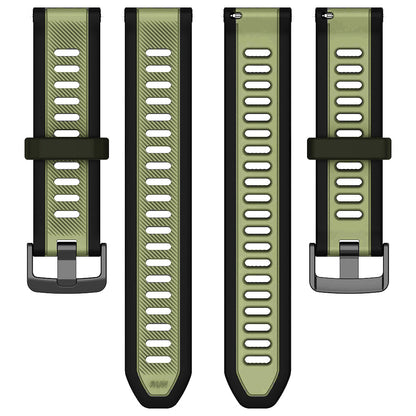 Bracelet Techsuit W053 pour Huawei Watch / Garmin Watch Series, 18mm, Kaki