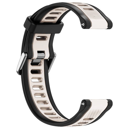 Techsuit W053 Armband für Samsung Galaxy Watch / Huawei Watch Series, 20mm, Beige