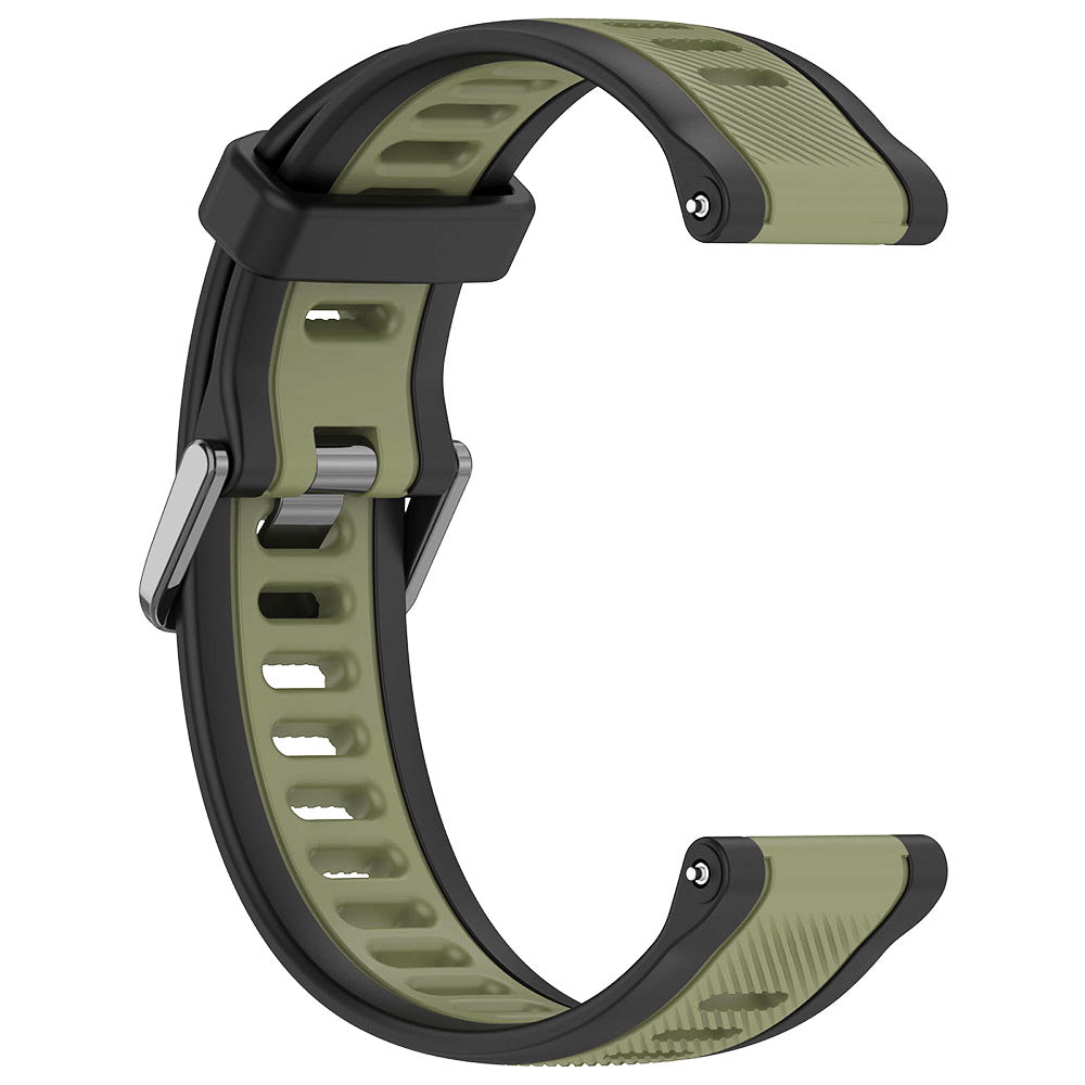 Techsuit W053 Armband für Samsung Galaxy Watch / Huawei Watch Series, 20mm, Khaki