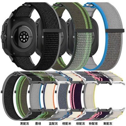 Bracelet Techsuit W054 pour Samsung Galaxy Watch Ultra, Vert Foncé Gris